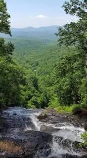amicacola waterfall in Georgia