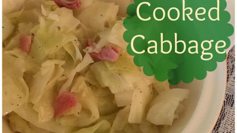 boiled cabbage