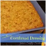 Southern Baked Cornbread Dressing