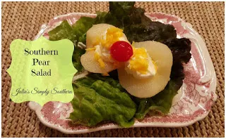 Southern pear salad 