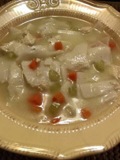 Chicken and Dumpling Soup with Vegetables - Julia's Simply Southern
