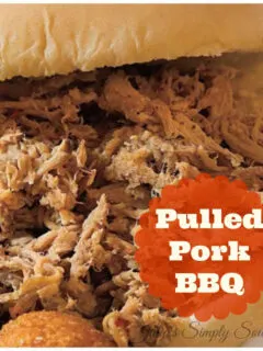 Pulled pork for barbecue