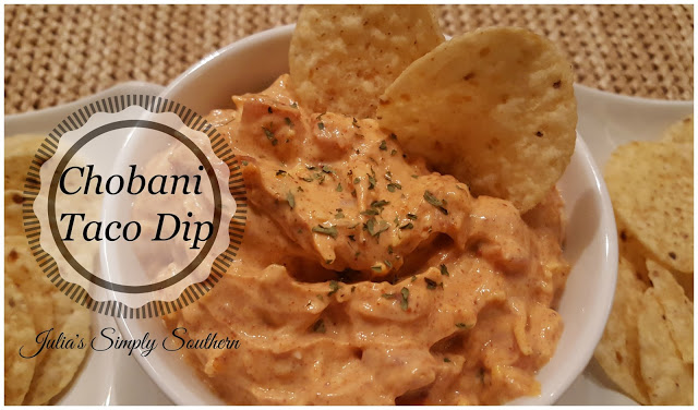 Chobani Taco Dip Recipe Julias Simply Southern 0413