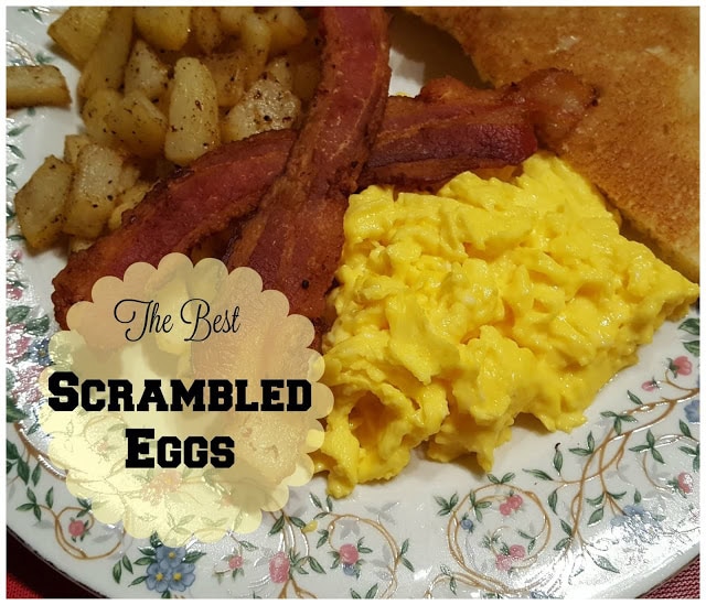 The Best Scrambled Eggs