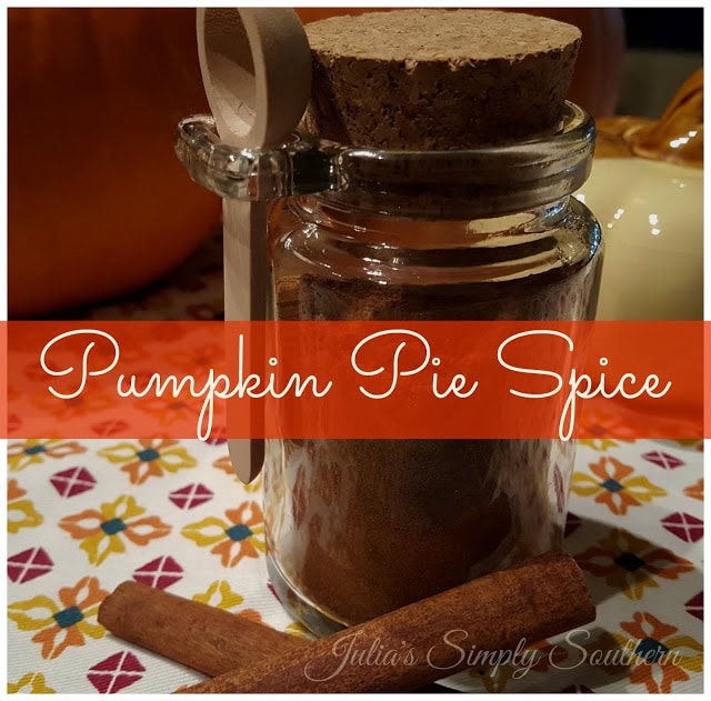 Pumpkin Pie Spice Recipe