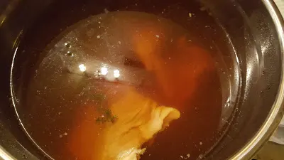 Sweet Tea brine for chicken or turkey