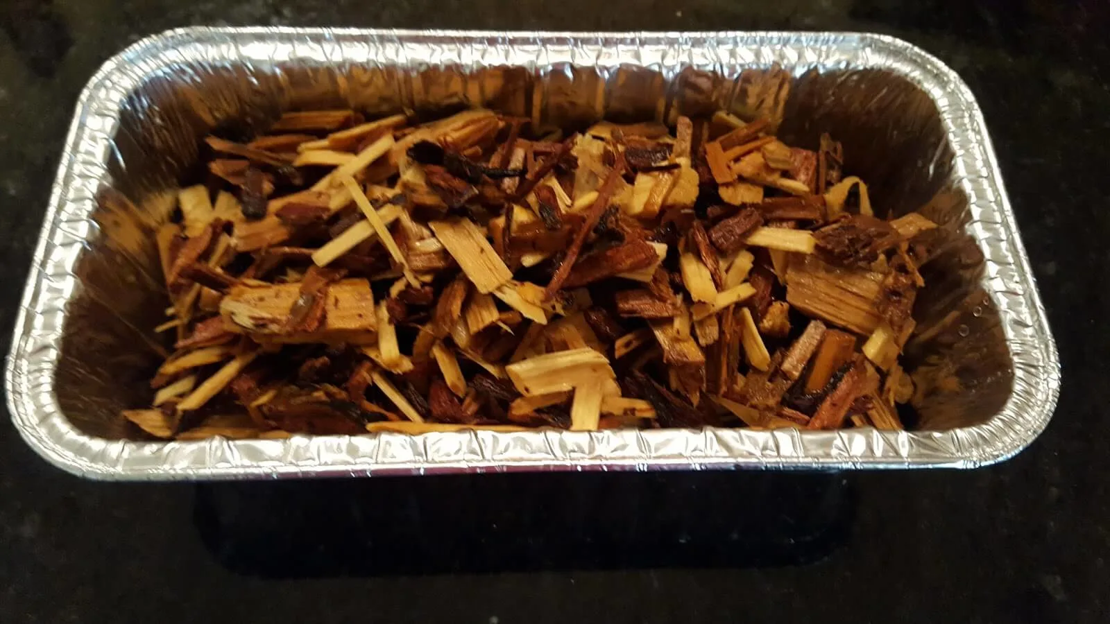 Soak wood chips before smoking chicken