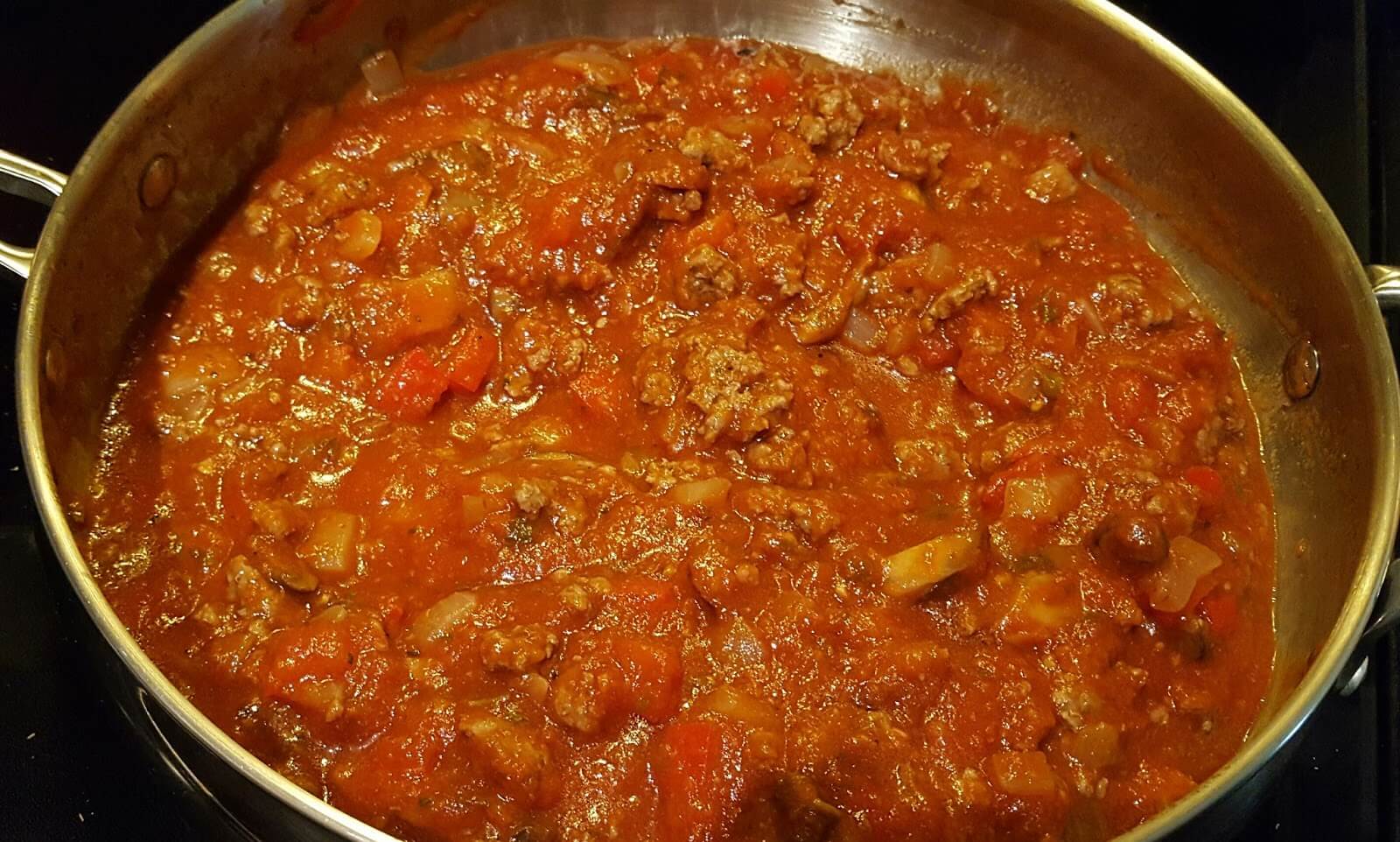 meat sauce for baked spaghetti