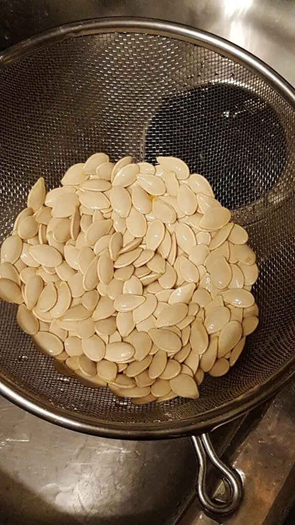 How to roast pumpkin seeds