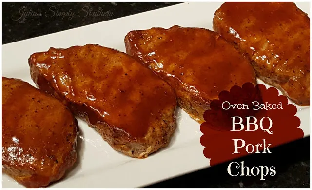 Oven Baked BBQ Pork Chops