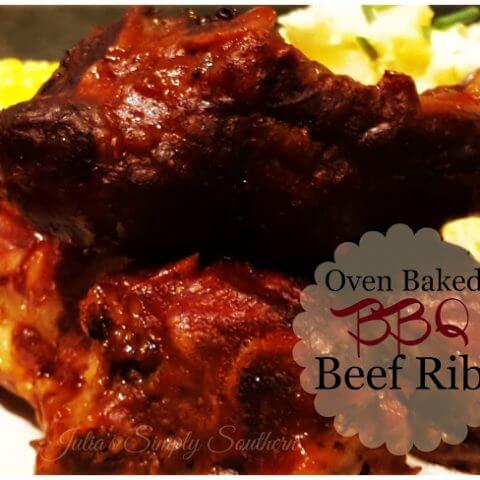 Oven Baked BBQ Beef Ribs | Recipe Cart