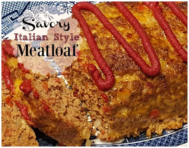 Savory Italian Style Meatloaf