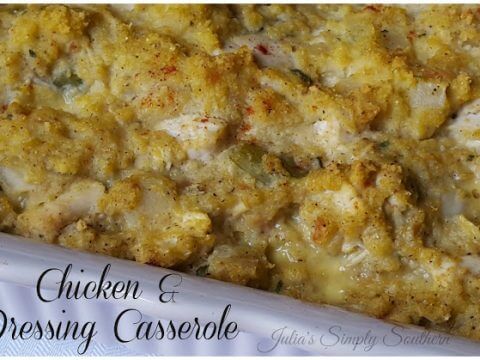 chicken and dressing casserole