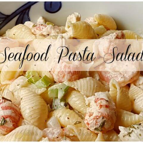 Seafood Pasta Salad Recipe Julias