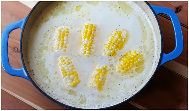 Milk Boiled Corn