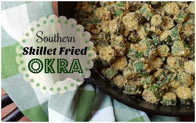 Southern Skillet Fried Okra