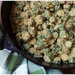 Southern breaded fried okra