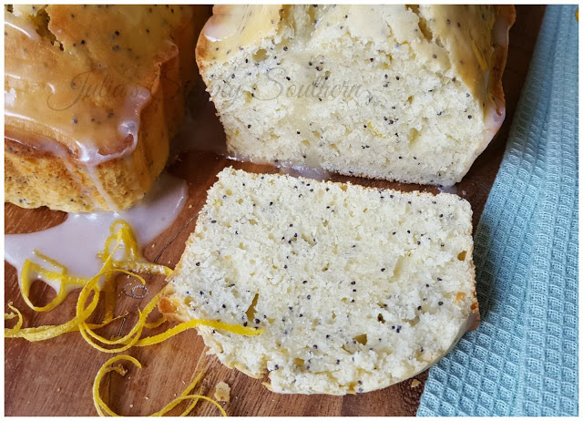 Lemon Poppyseed Bread with Lemon Glaze