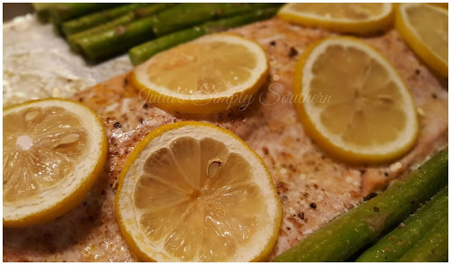 Sheet Pan Salmon and Asparagus