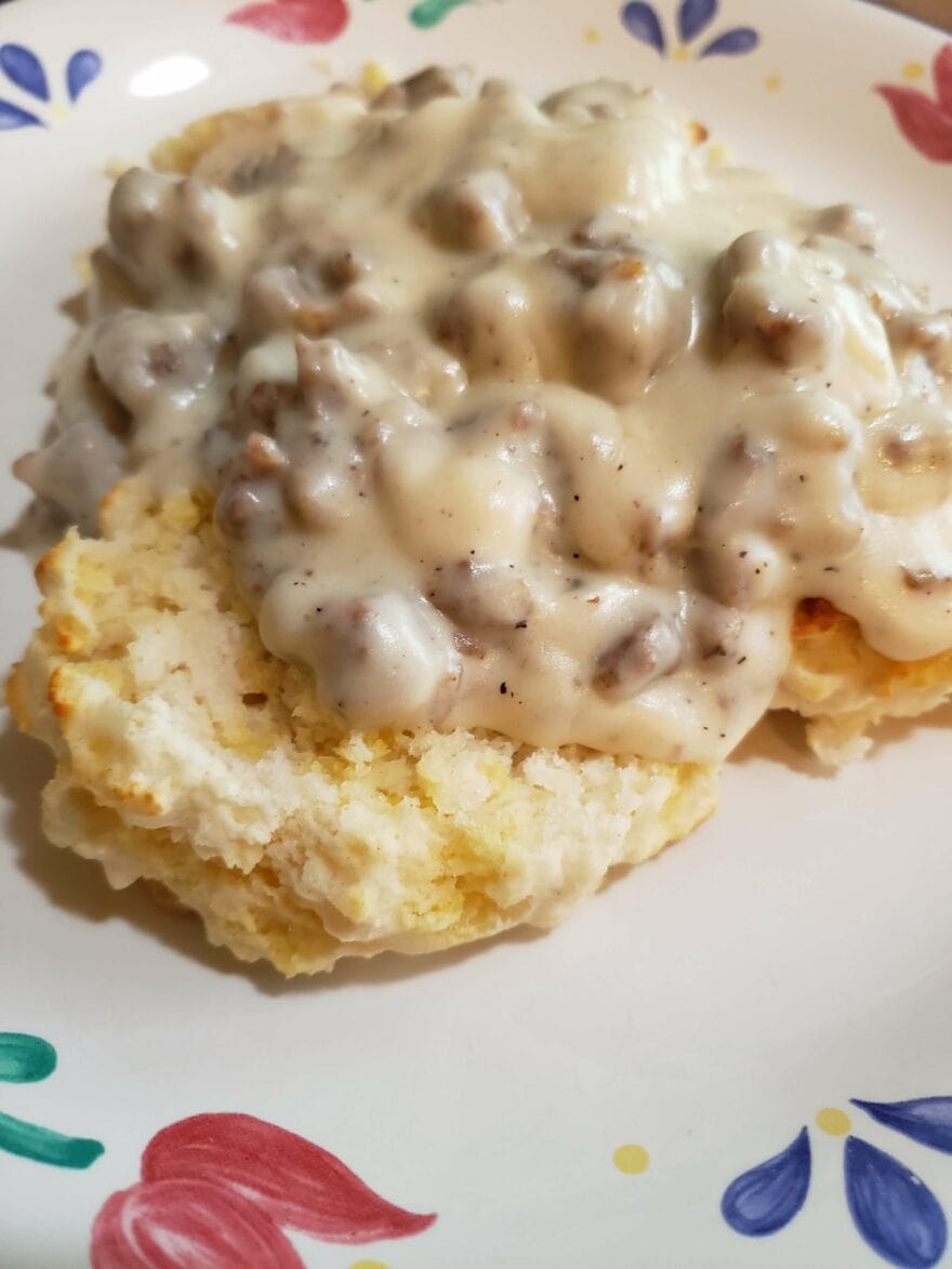 Biscuits and Gravy Recipe Julias Simply Southern