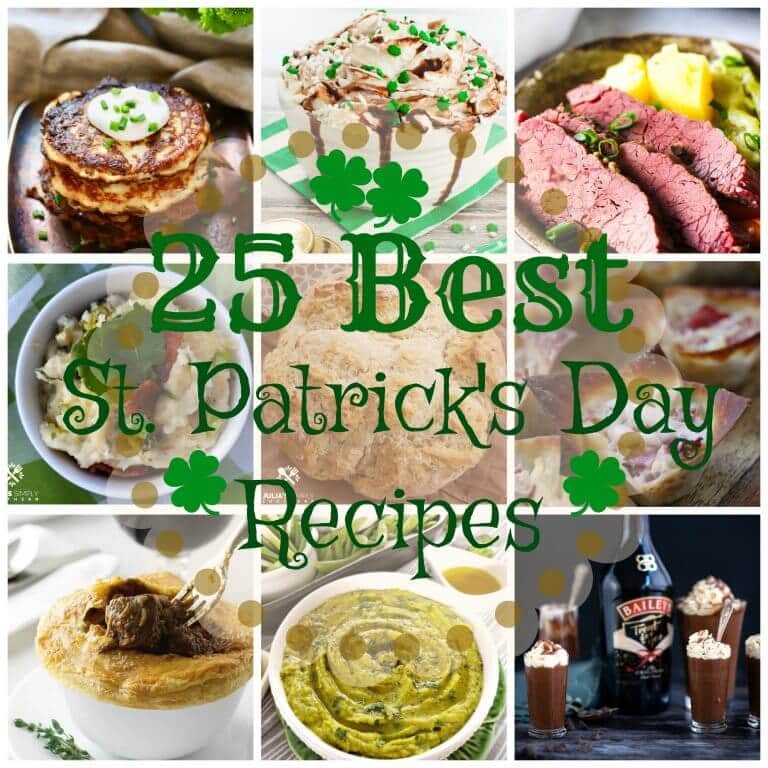 25 Perfect Recipes for St Patrick's Day - fun - green - delicious - traditions