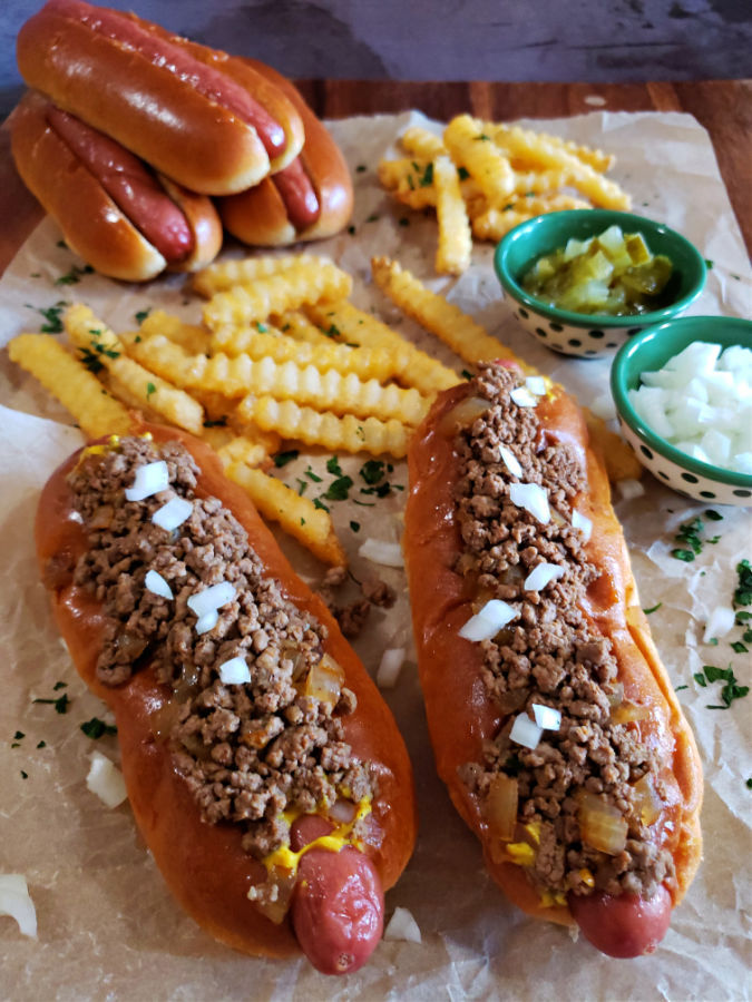 4th of July Hot Dog Chili Recipe-America's 250th Birthday Celebration 