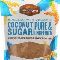 Madhava Naturally Sweet Organic Pure & Unrefined Coconut Sugar, 16 Ounce (Pack of 3)