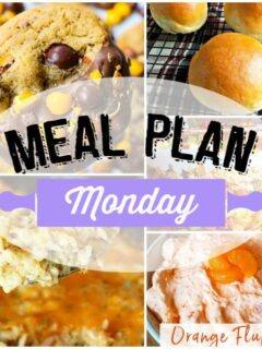 Meal Plan Monday 165