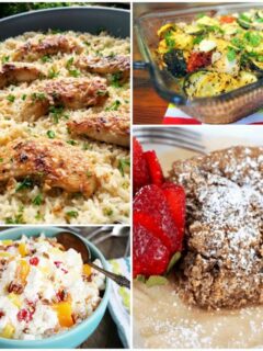 Meal Plan Monday 173 collage of recipes