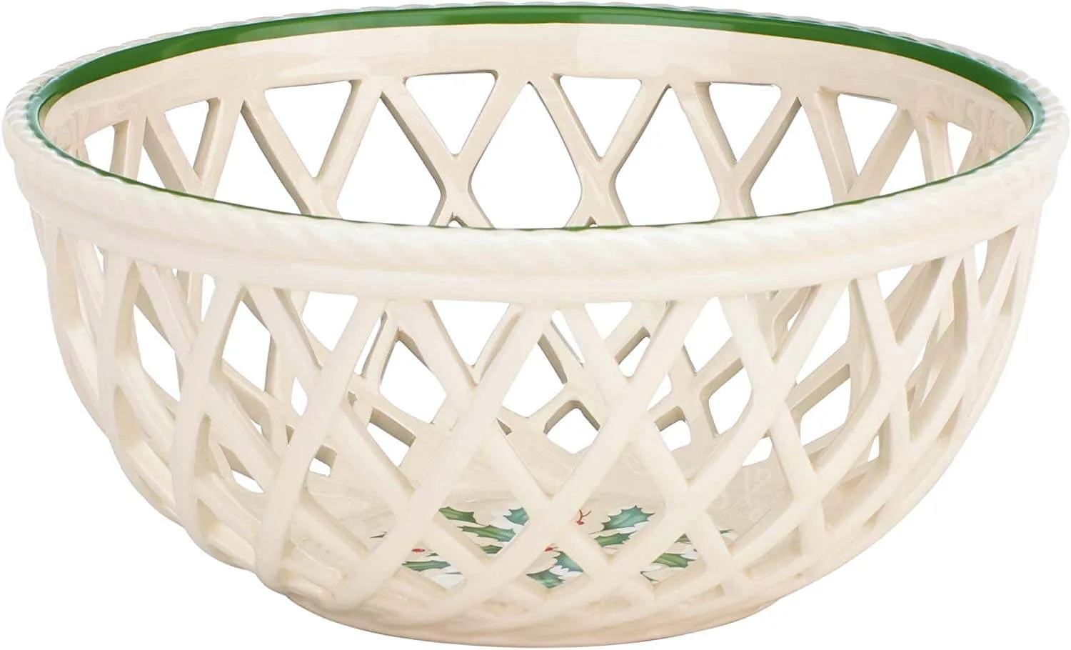 Lenox Christmas Bread Basket