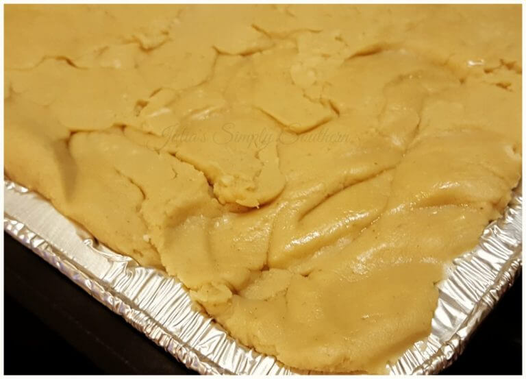 Easy Peanut Butter Fudge Bars Julias Simply Southern