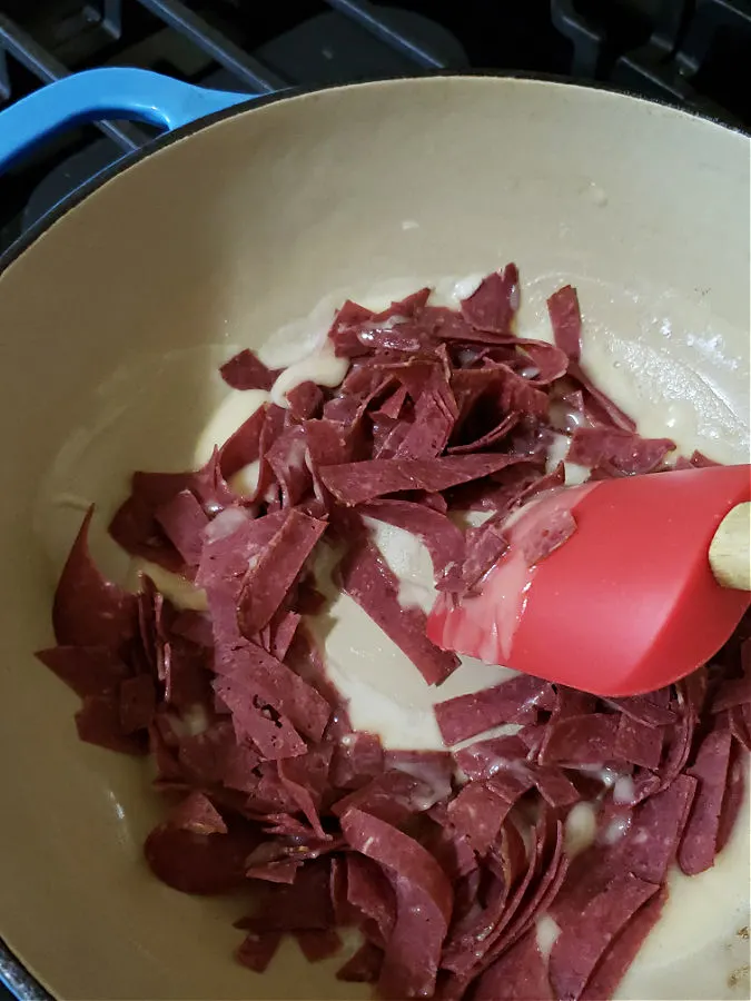 homemade chipped beef gravy