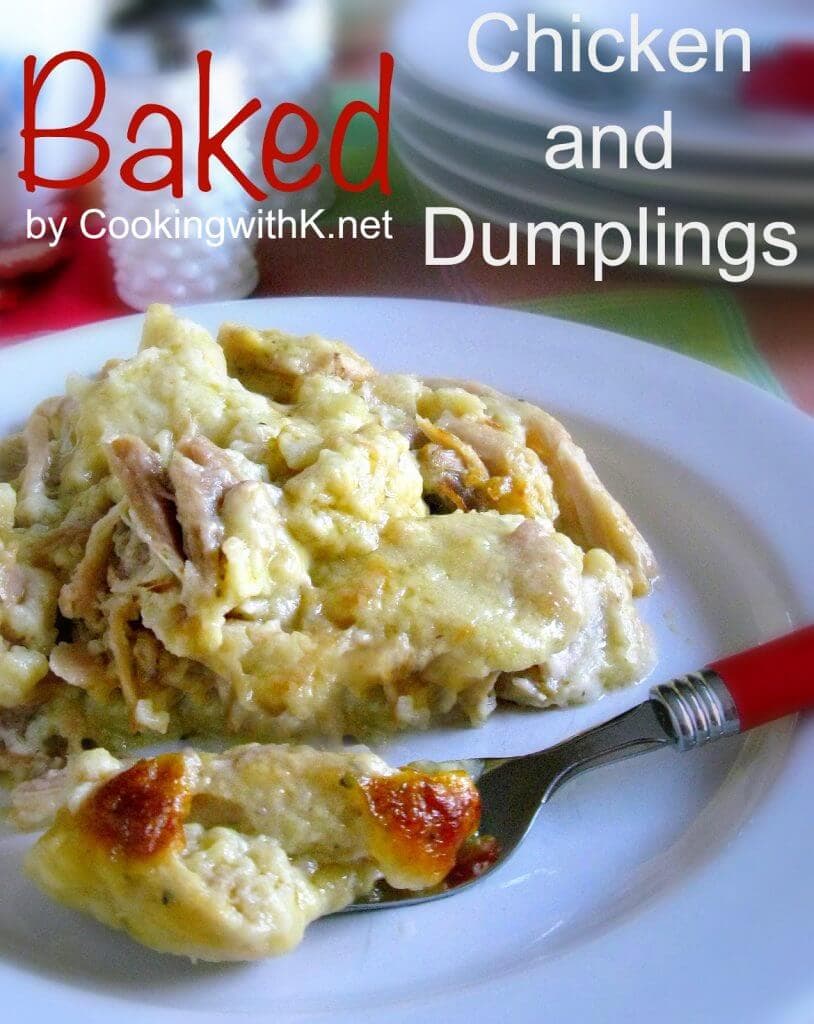 Baked Chicken and Dumplings Casserole