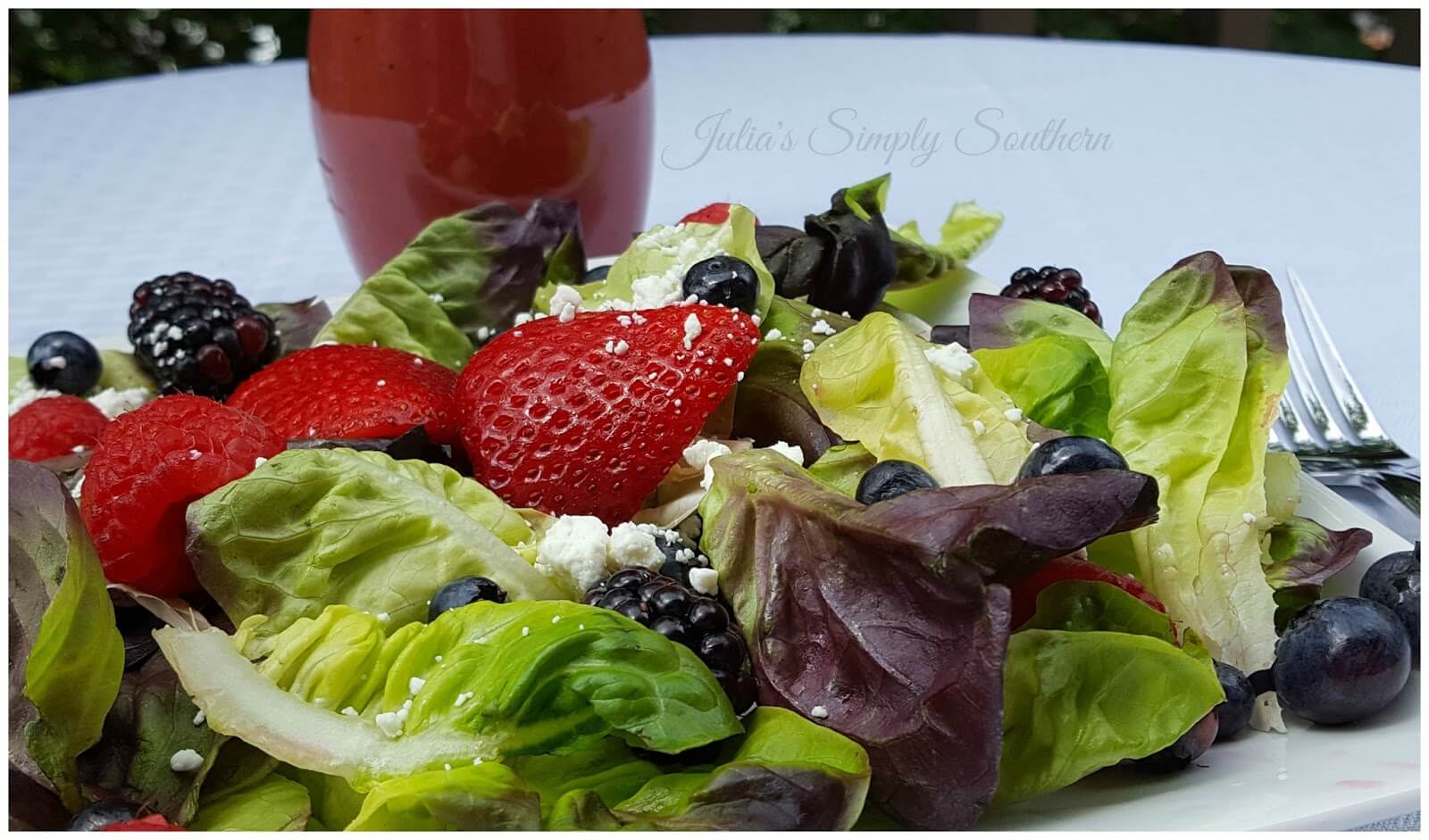 Berry Berry Salad Recipe Julias Simply Southern