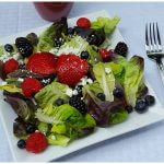 Mixed Berry Salad with Raspberry Dressing