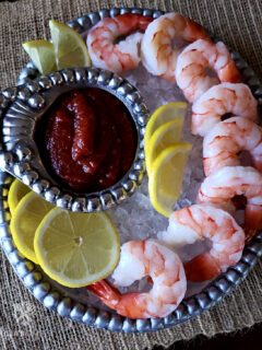 Awesome Cocktail Sauce Recipe - Homemade - Spicy - Shrimp - Prawn - Seafood - Julia's Simply Southern
