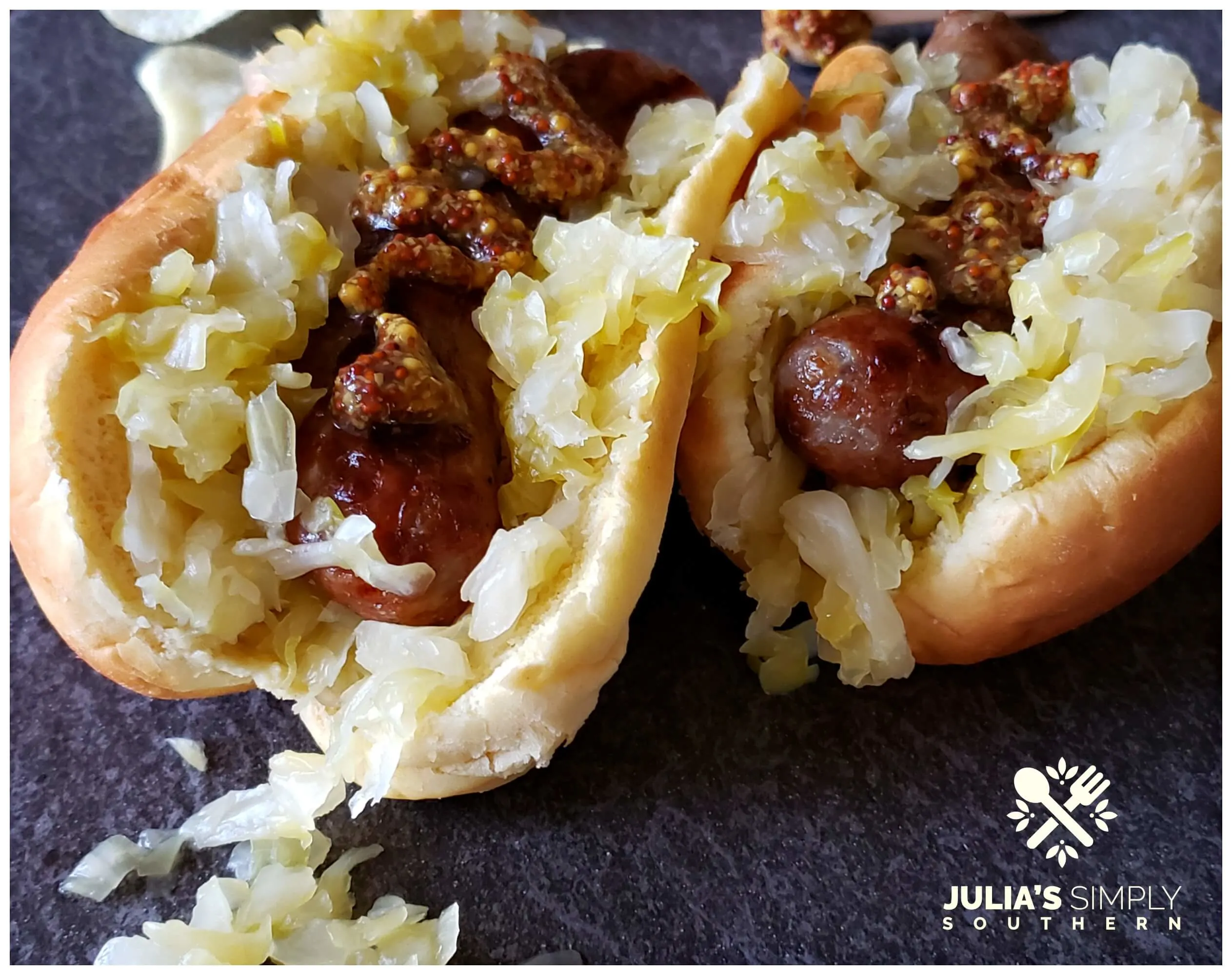 Best Bratwurst recipes - beer brats and sauerkraut