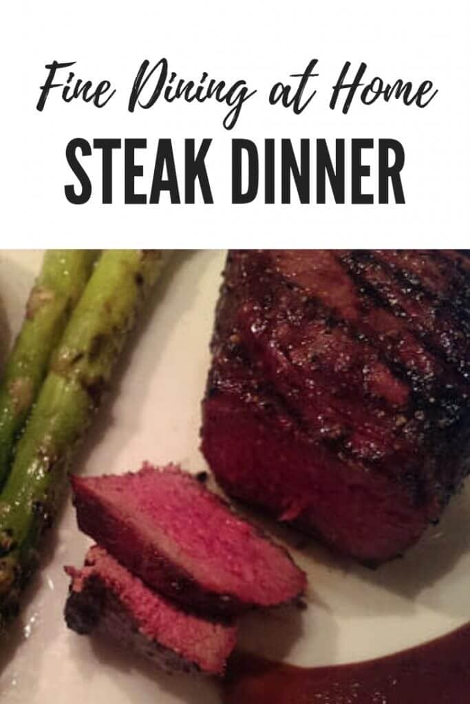 Fine Dining Steak Dinner at Home Julias Simply Southern