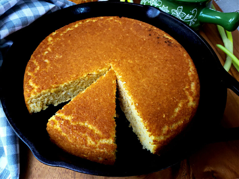 Easy Southern Cornbread Recipe Without Buttermilk - Julias Simply Southern