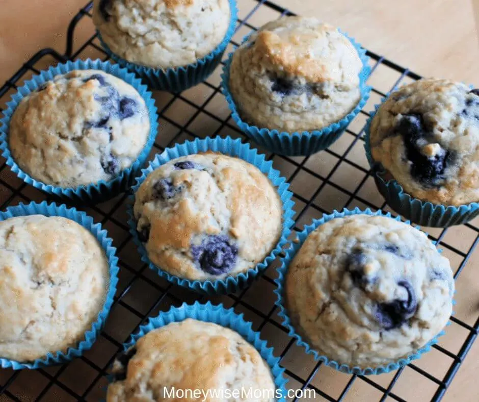 Blueberry Oatmeal Muffins Recipe - Easy Baking Ideas