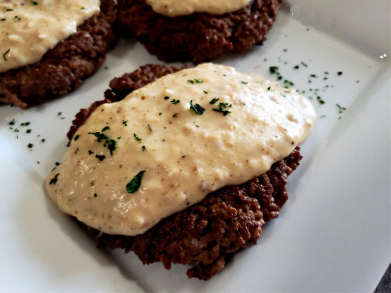 Classic Hamburger Steak Recipe with Creamy Country Gravy