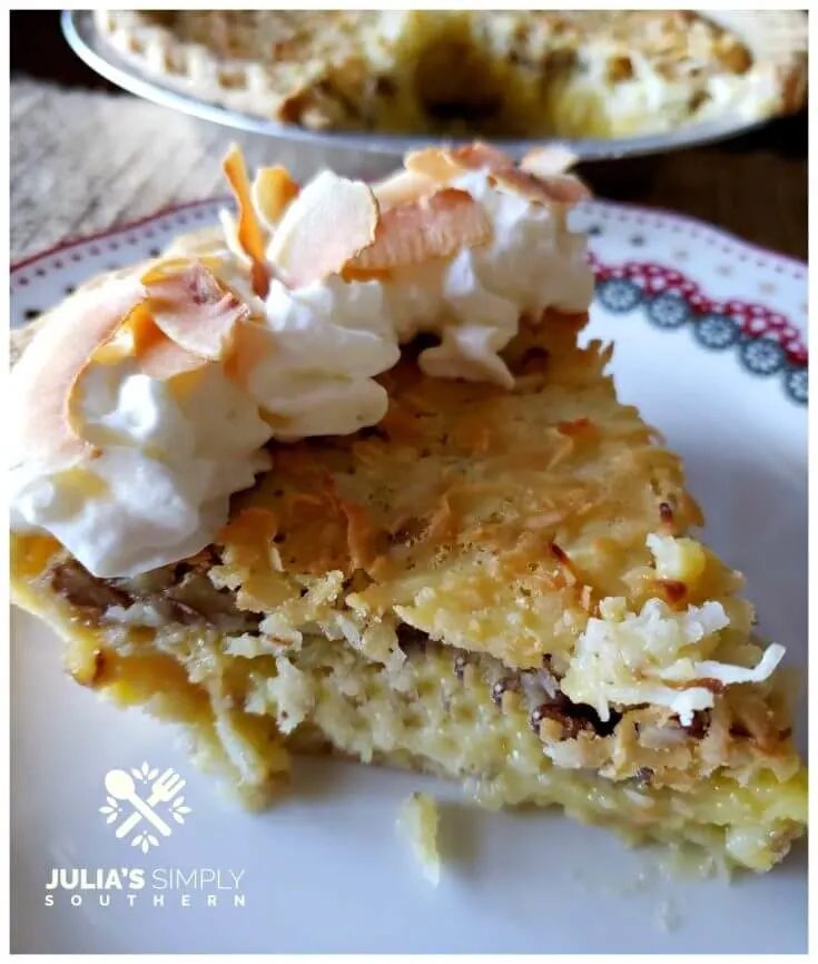 Southern Dessert Recipes - Coconut Pecan Chess Pie