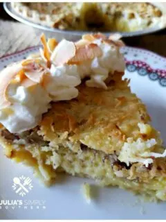 Southern Dessert Recipes - Coconut Pecan Chess Pie