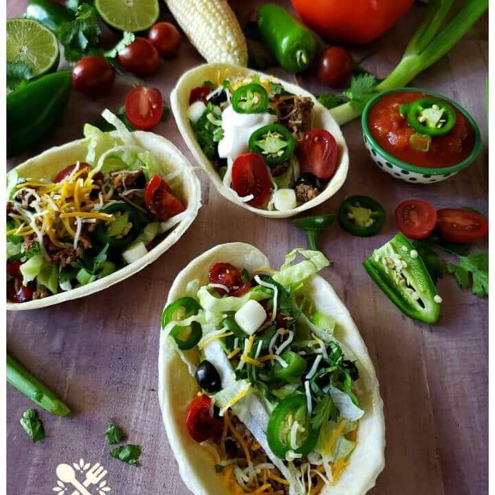 Easy Ground Beef Taco Boats-image