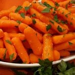 Glazed Carrots with honey and ginger are a healthy delicious side dish recipe