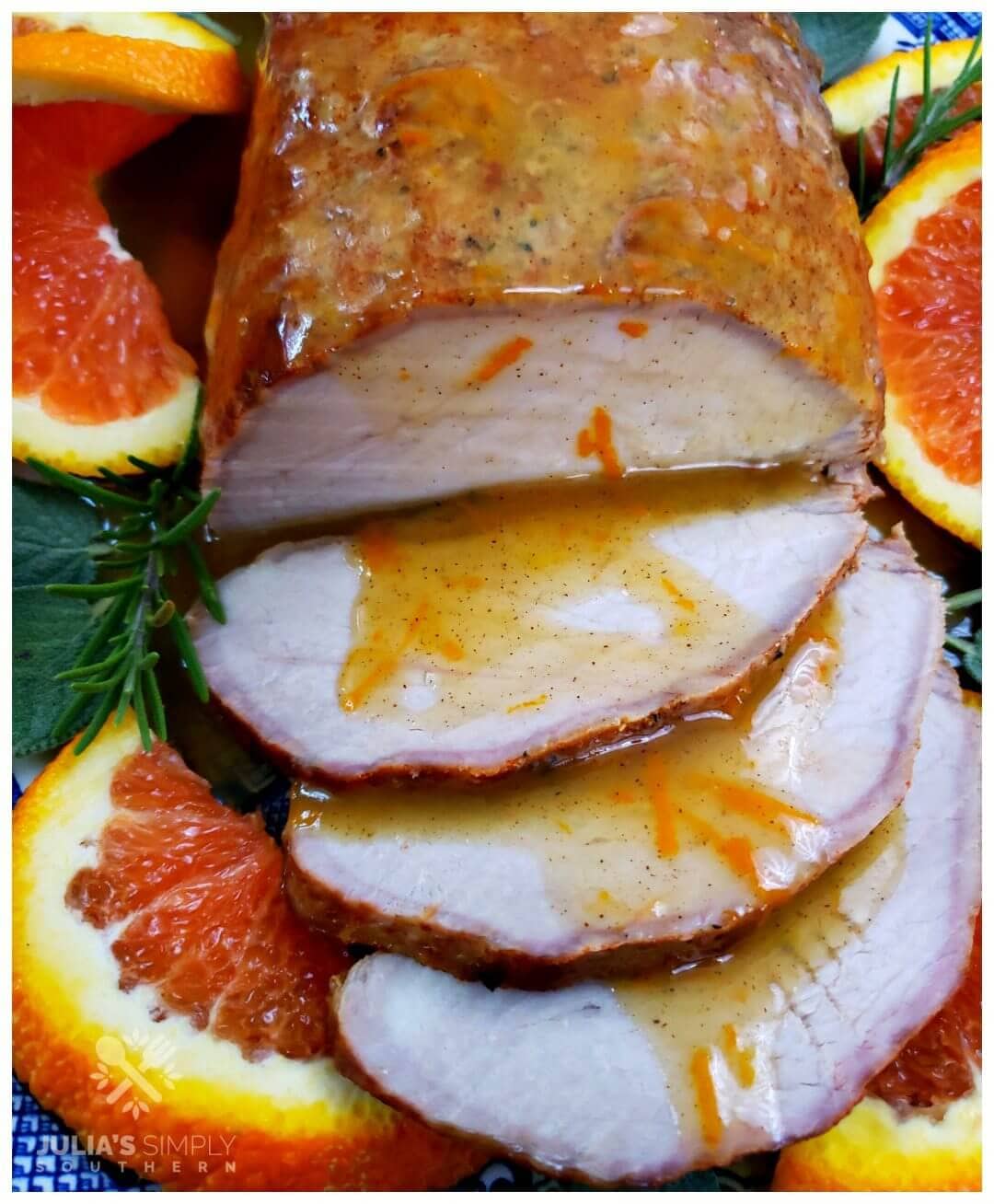 Pork Roast with Orange Sauce Julias Simply Southern