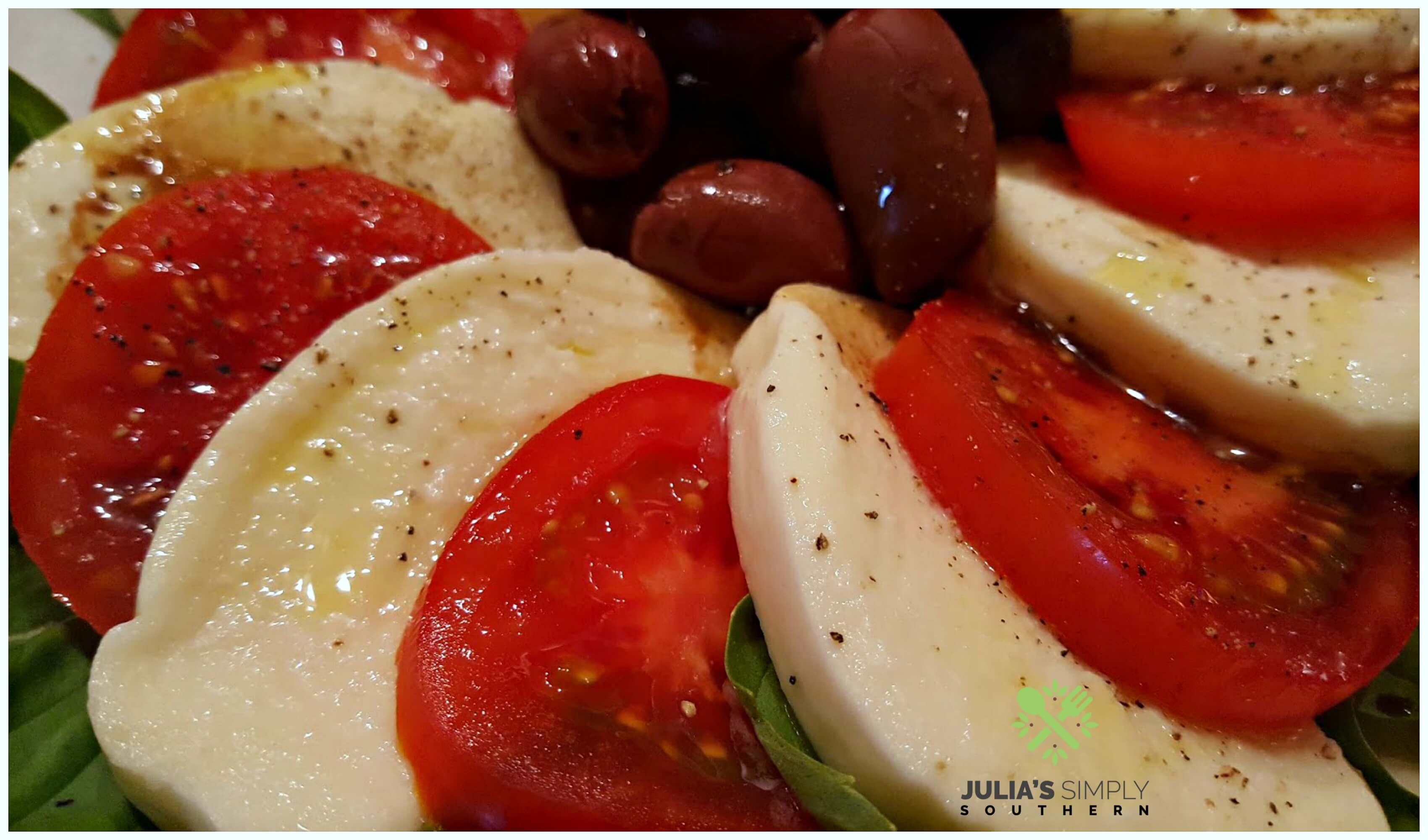 Caprese Salad with balsamic