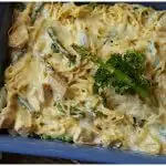 Chicken and Asparagus Pasta Casserole Bake