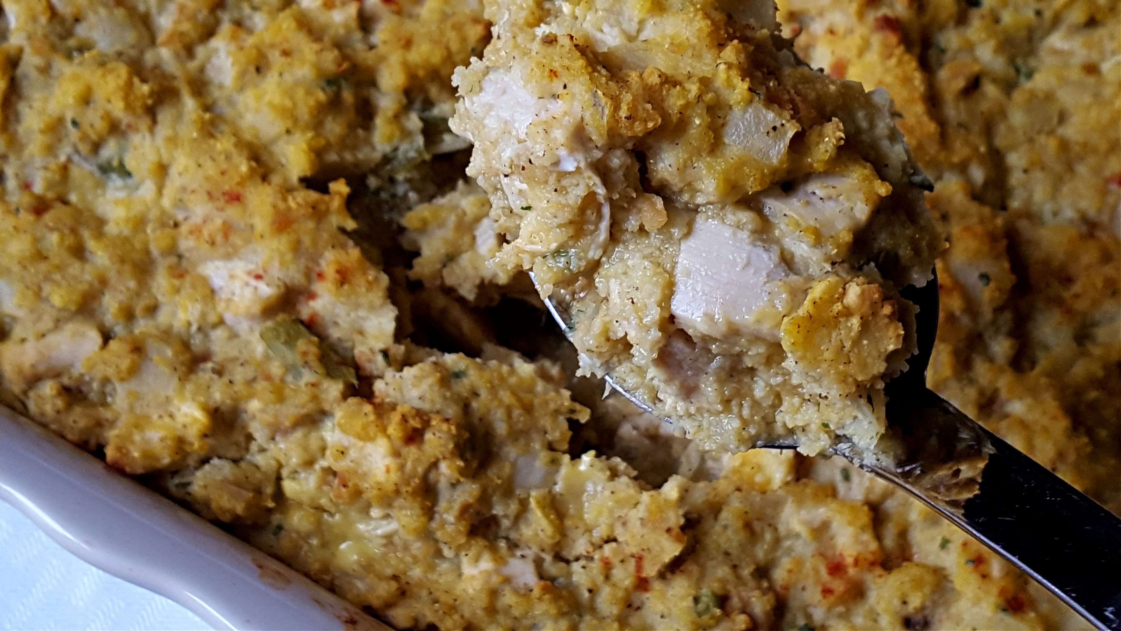 Chicken Dressing Casserole Julias Simply Southern