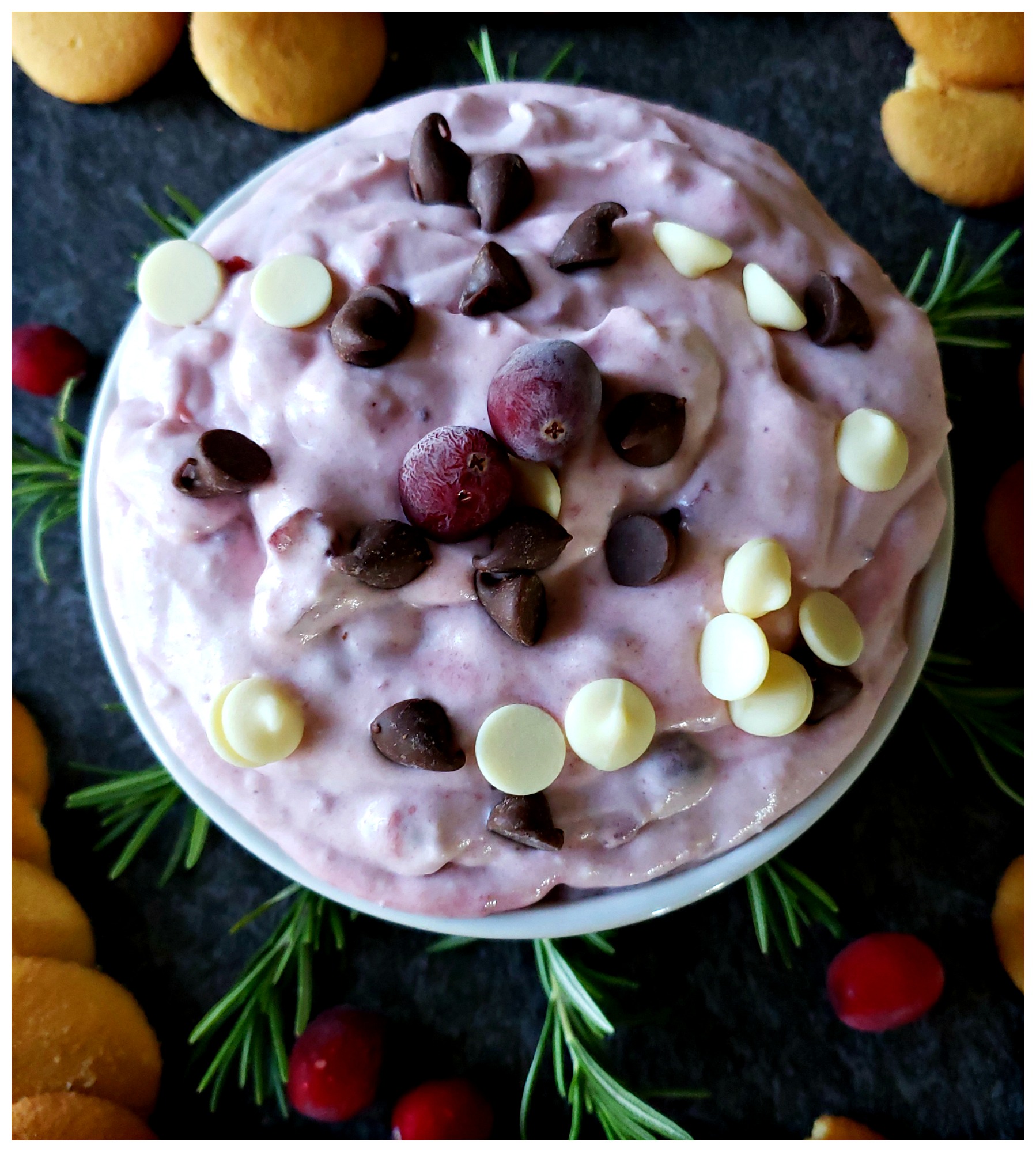 Cranberry Chocolate Chip Dip Julias Simply Southern Holiday Appetizer